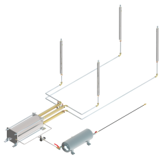 Kit Sistema de Elevación de Techos Hidroneumático