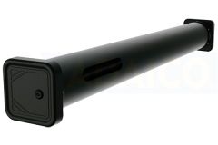 Tubo Transporte Plástico Preto