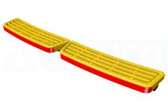 Marchepied pour Utilitaire Double Jaune