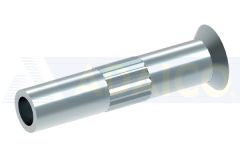 Remache Acero Cincado Semitubular 28xØ6