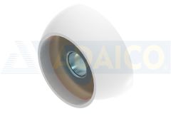 Rueda Ø35x12 Nylon Biselada