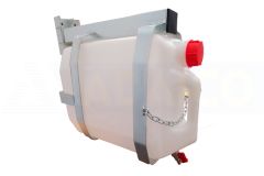 Depósito água 25l. Plástico c/Suporte Zincado