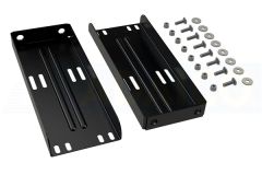 Kit Soportes Horizontales Negros para cajón plástico