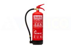 Extintor ABC PP6HDI 6Kg. Etiqueta 4 idiomas CE (GB-D-E-FR)