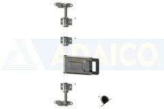 Cierre Externo (Ø21 mm.) Acero Inoxidable, Reversible