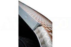 Perfil Aluminio Embellecedor Guardabarros Tandem L=6m.