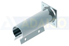 Base Soporte Guardabarros (Ø54) Cincado Rectangular