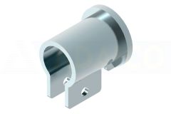 Base Soporte Guardabarros (Ø42) Acero Cincado