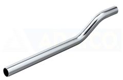 Suporte Guarda-lamas Ø42, Curvado Zincado