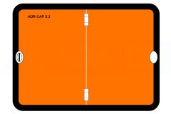 Placa Mercancía Peligrosa 400x300 Plegado Vertical