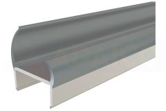 Perfil PVC Gris-Gris