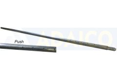 Barra Carga 2320-2660xØ42 Telescópica c/Pulsador (Ø18)