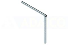 Soporte Paraciclistas Lateral Fijo Galvanizado (Ø54)