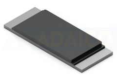 Tira ruidos Chassis 150x60x11 Aço-Borracha