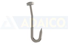 Gancho Carne Fijo Inox