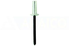 Wasserdichte Niete Flachrundkopf Aluminium/Stahl Ø4,8