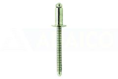 Standard Niete Flachrundkopf Edelstahl/Edelstahl Ø6,0