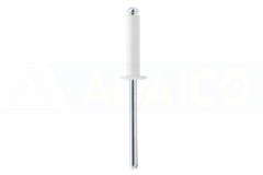Remache Standard Cabeza Alomada Alu/Acero Ø4,8 Lacado