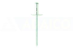 Remache Multigrip Cabeza Extra Grande Aluminio/Acero Ø4,8