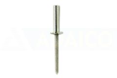 Remache Estanco Cabeza Alomada Inox A-2/Inox Ø6,4