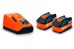 Set 2 Baterías de iones de litio 18V/6 AH + Cargador