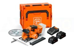 Sierra Circular Compacta a Batería para Metal + Baterías 2x8AH