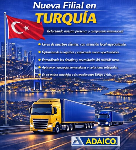 NUEVA FILIAL EN TURQUÍA – MAYO DE 2026