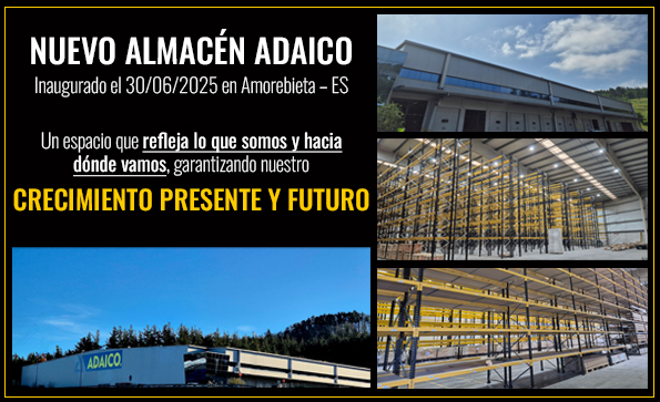 ADAICO inaugura nuevo ALMACÉN CENTRAL en Amorebieta