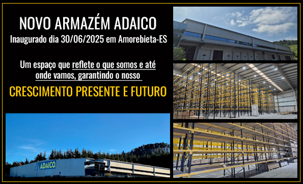 ADAICO inaugura novo ARMAZÉM CENTRAL em Amorebieta (Espanha)